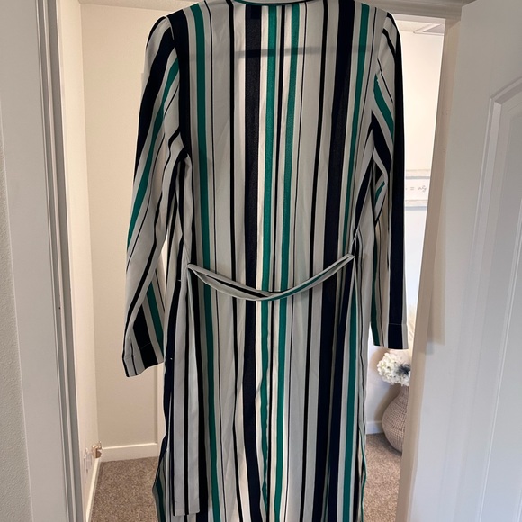 Halogen Striped Cardigan/Duster - Picture 2 of 9